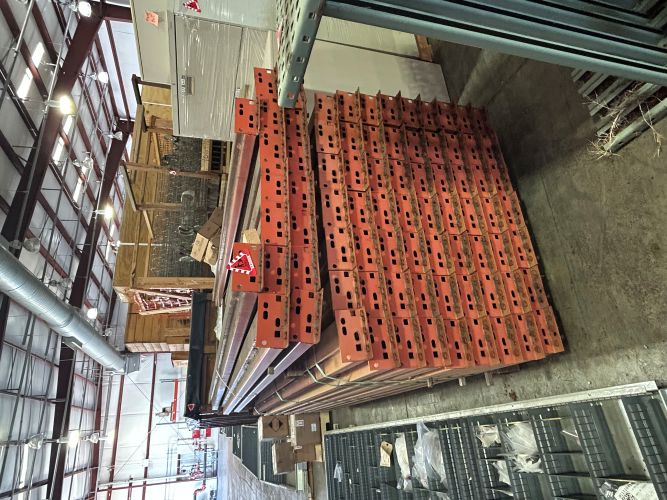 Lot of Pallet Racking with Wire Decking - Image 8